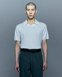 LYLE & SCOTT NEW REFRAMED COLLECTION MENS TIPPED KNITTED OPEN COLLAR POLO SHIRT SPRING 25